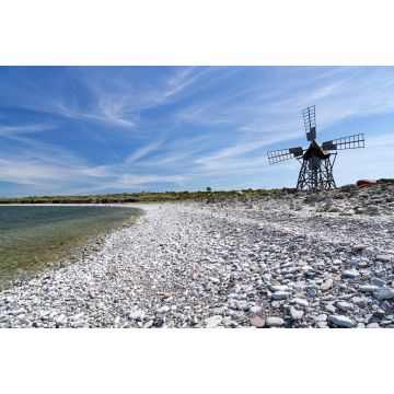 Lais Puzzle - historische Schleifmühle bei Jordhamn, Insel Öland, Schweden - 2.000 Teile