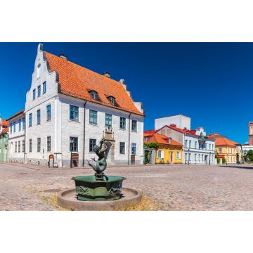 Lais Puzzle - Altertümlicher Platz in der Stadt Kalmar, Schweden - 2.000 Teile