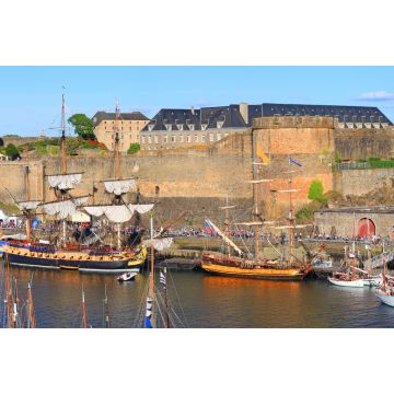 Lais Puzzle - Port et château de Brest, Bretagne, Frankreich - 2.000 Teile