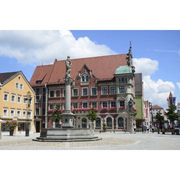 Lais Puzzle - Marienplatz mit Rathaus, Mindelheim - 2.000 Teile