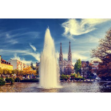 Lais Puzzle - Schöne herbstliche Stadtlandschaft von Baden-Baden, Deutschland - 2.000 Teile