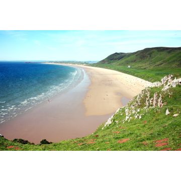 Lais Puzzle - Rhossili Bay, Rhossili, auf der Halbinsel Gower, West Glamorgan, Wales, UK - 2.000 Teile