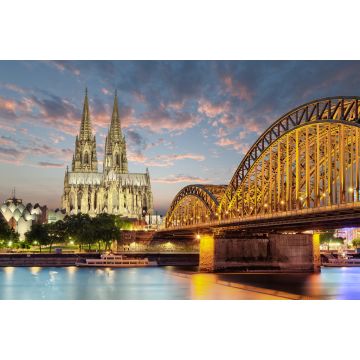 Lais Puzzle - Köln Dom am Rhein mit Brücke Skyline - 2.000 Teile