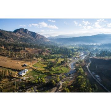 Lais Puzzle - Luftaufnahme des Yaucan-Tals in Cajamarca, in der Nähe des Conga-Sees, Peru - 2.000 Teile