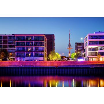 Lais Puzzle - Blick auf die Stadt Bremen, Deutschland - 2.000 Teile
