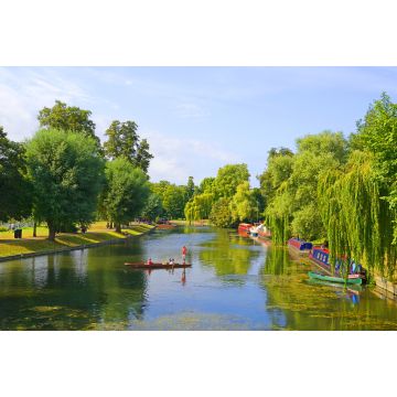 Lais Puzzle - Ein malerischer Blick über den Fluss Cam in Cambridge, England - 2.000 Teile