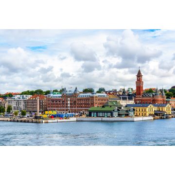 Lais Puzzle - Blick auf das Stadtzentrum von Helsingborg - Schweden - 2.000 Teile