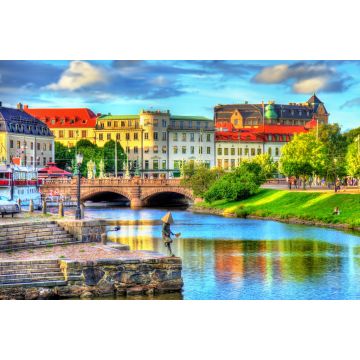 Lais Puzzle - Kanal im historischen Zentrum von Göteborg - Schweden - 2.000 Teile
