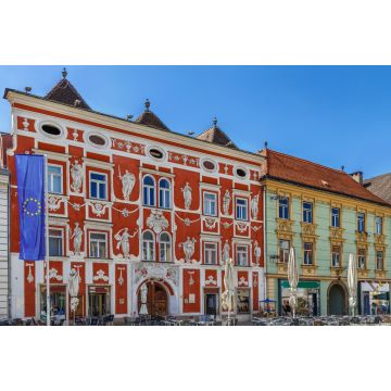 Lais Puzzle - Barockes Haus am Hauptplatz, Leoben, Österreich - 2.000 Teile
