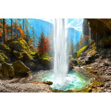 Lais Puzzle - Herbst in Slowenien, Wasserfall - 2.000 Teile