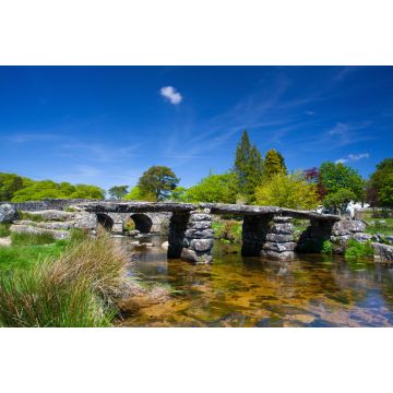 Lais Puzzle - Die alte Klappbrücke bei Postbridges Devon, England - 2.000 Teile