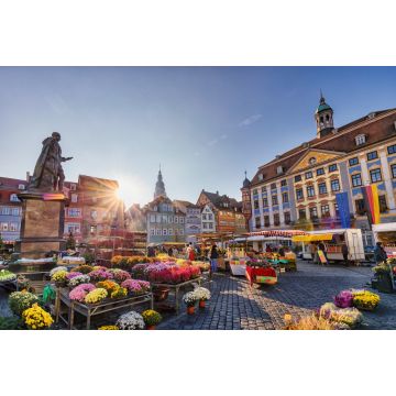 Lais Puzzle - Ansicht des Marktplatzes in Coburg, Bundesland Bayern, Deutschland - 2.000 Teile
