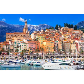Lais Puzzle - buntes Menton - Luxusurlaub in Südfrankreich - 2.000 Teile