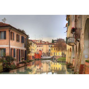 Lais Puzzle - Treviso romantisches Stadtbild Italien - 2.000 Teile