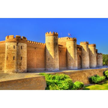 Lais Puzzle - Aljaferia, ein befestigter mittelalterlicher islamischer Palast in Saragossa, Aragon, Spanien - 2.000 Teile
