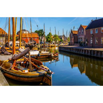 Lais Puzzle - Traditionelle niederländische Botter-Fischerboote im Hafen des historischen Dorfes Spakenburg-Bunschoten. Das Dorf war einst ein wichtiges Fischereizentrum am jetzt aufgestauten IJselmeer - 2.000 Teile