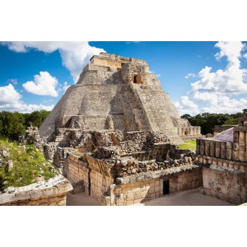 Lais Puzzle - Magier (Piramide del adivino) in der alten Maya-Stadt Uxmal, Mexiko - 2.000 Teile