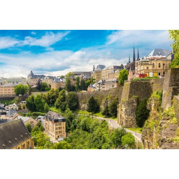 Lais Puzzle - Panorama-Stadtbild von Luxemburg - 2.000 Teile