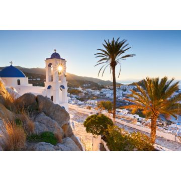 Lais Puzzle - Blick auf Chora auf der Insel Ios früh am Morgen, Griechenland - 2.000 Teile