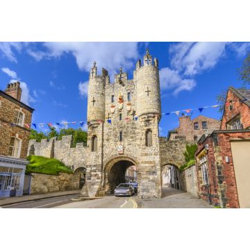 Lais Puzzle - Micklegate - altes mittelalterliches Tor von York, England - 2.000 Teile