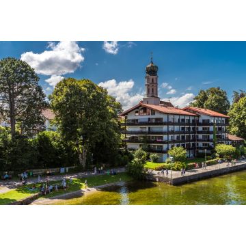Lais Puzzle - Seeshaupt am Starnberger See in Bayern mit Uferpromenade und Kirche St. Michael - 2.000 Teile