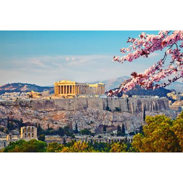Lais Puzzle - Blick auf die Akropolis bei Sonnenuntergang, Athen, Griechenland - 2.000 Teile
