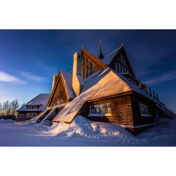 Lais Puzzle - Lappland, Schweden: Die Kirche von Kiruna, Schweden - 2.000 Teile
