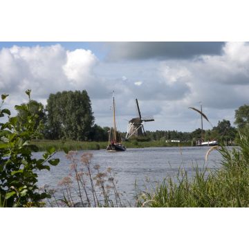 Lais Puzzle - Niederländische Landschaft. Fluss Linde bei Wolvega - 2.000 Teile