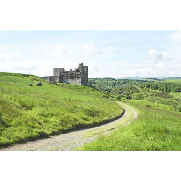 Lais Puzzle - Crighton Castle und die Hügel von Midlothian - 2.000 Teile