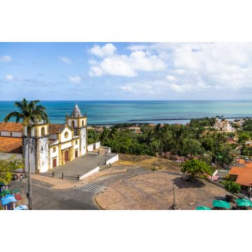 Lais Puzzle - Luftaufnahme der Se Kathedrale - Olinda, Pernambuco, Brasilien - 2.000 Teile