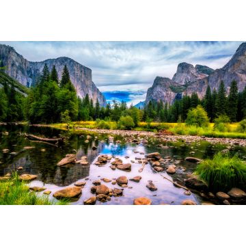 Lais Puzzle - Yosemite Valley View mit El Capitan, Cathedral Rock und The Merced River - 2.000 Teile