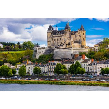 Lais Puzzle - Große mittelalterliche Schlösser im Loire-Tal - das schöne Saumur. Frankreich - 2.000 Teile