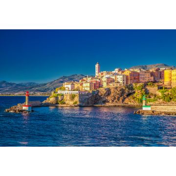 Lais Puzzle - Blick auf die Altstadt von Bastia, Leuchtturm und Hafen, Korsika, Frankreich, Europa - 2.000 Teile
