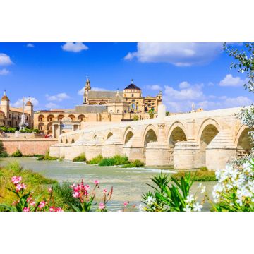 Lais Puzzle - Cordoba, Spanien. Die römische Brücke und Moschee (Kathedrale) am Fluss Guadalquivir. - 2.000 Teile