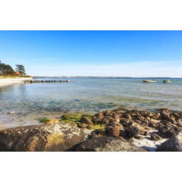 Lais Puzzle - Fischerboote an der Ebeltoft Vig, Syddjurs, dänische Ostseeküste - 2.000 Teile