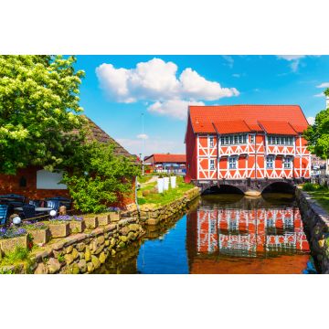 Lais Puzzle - Ansicht der Altstadt von Wismar, Land Mecklenburg, Deutschland. - 2.000 Teile