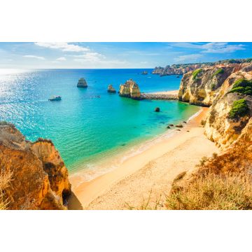 Lais Puzzle - Schöner Sandstrand in der Nähe von Lagos in Panta da Piedade, Algarve, Portugal - 2.000 Teile