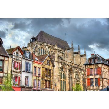 Lais Puzzle - Traditionelle Häuser in Troyes, Frankreich - 2.000 Teile