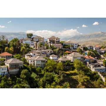 Lais Puzzle - Ein Blick auf die Altstadt von Gjirokaster, UNESCO-Kulturerbe, Albanien - 2.000 Teile