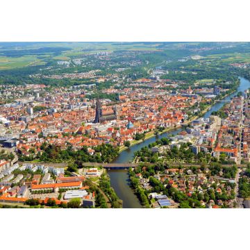 Lais Puzzle - Luftaufnahme des Ulmer Münsters, Baden Württemberg, Deutschland - 2.000 Teile