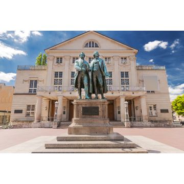 Lais Puzzle - Deutsches Nationaltheater mit Goethe und Schiller in Weimar, Thüringen - 2.000 Teile