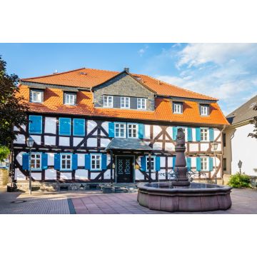 Lais Puzzle - Fachwerkhaus. Grunberg, Hessen, Deutschland - 2.000 Teile
