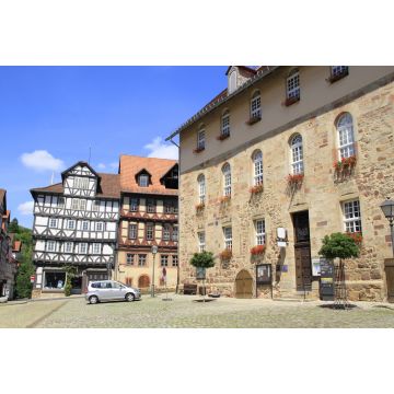 Lais Puzzle - Rathaus und Fachwerkhäuser in Spangenberg - 2.000 Teile