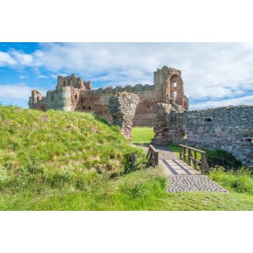 Lais Puzzle - Tantallon Castle, halbzerstörte Festung aus der Mitte des 14. Jahrhunderts, 5 Kilometer östlich von North Berwick, in East Lothian, Schottland - 2.000 Teile