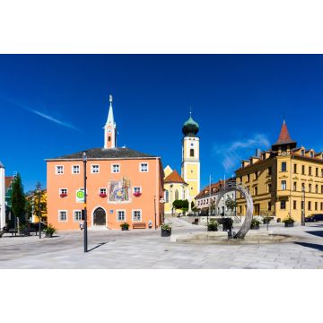 Lais Puzzle - Panorama von Hemau mit alten Rathaus und St. Johannes Kirche - 2.000 Teile