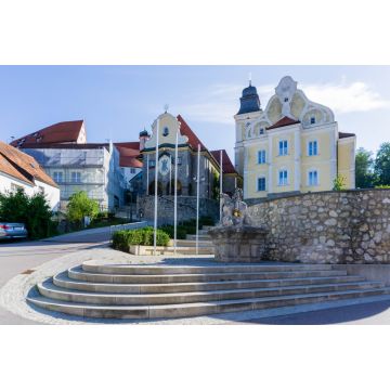 Lais Puzzle - Parsberg Panorama mit St. Andreas Kirche bei blauen Himmel - 2.000 Teile