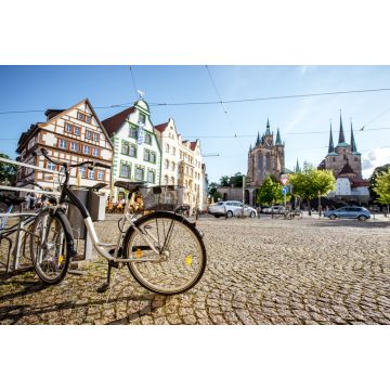 Lais Puzzle - Blick auf die Stadt Erfurd, Bundesland Thüringen, Deutschland. - 2.000 Teile