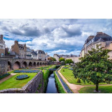 Lais Puzzle - Chateau de l'Hermine ist eine alte Festung in den verschwundenen Stadtmauern von Vannes, Bretagne (Frankreich) - 2.000 Teile