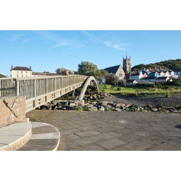 Lais Puzzle - Fußgängerbrücke in Aberaeron, Ceredigion, Wales, UK - 2.000 Teile