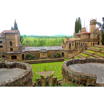 Lais Puzzle - La Scarzuola, die ideale, von Tomaso Buzzi entworfene Stadt in Montegiove, Terni (Italien) - 2.000 Teile